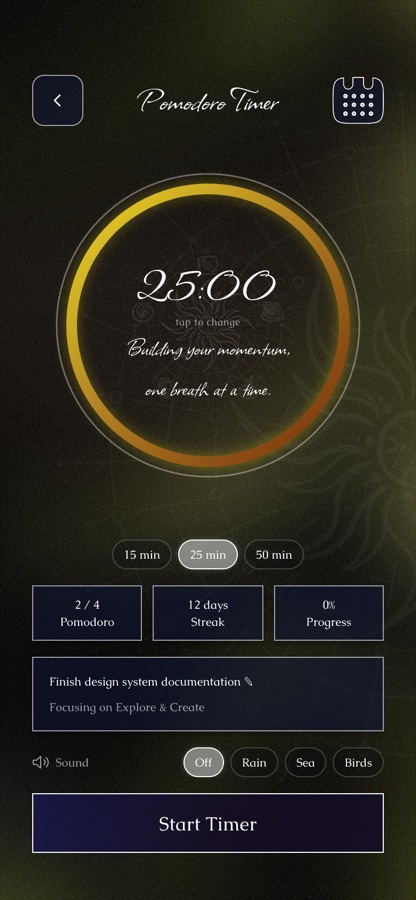 Pomodoro timer